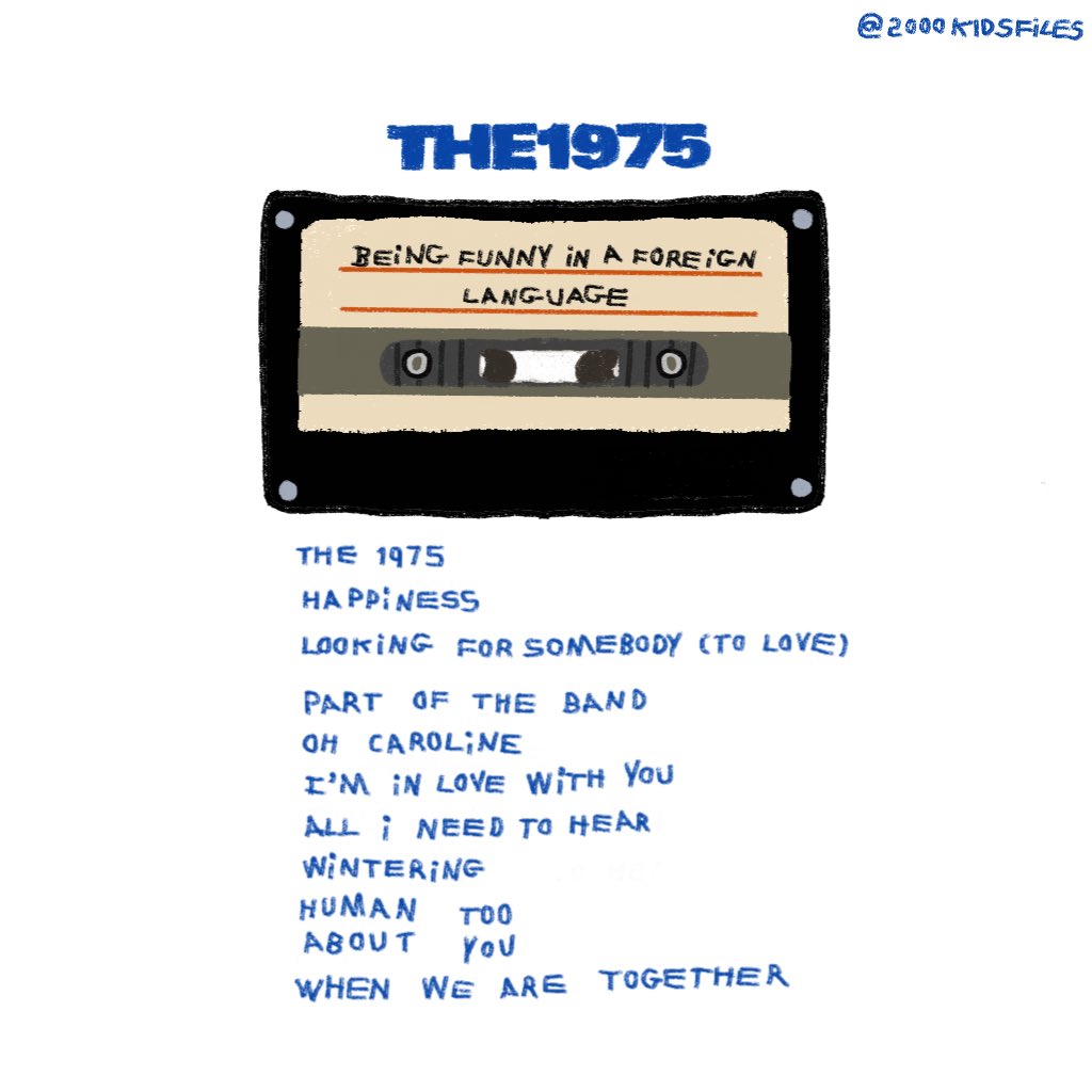being funny in a foreign language , THE 1975