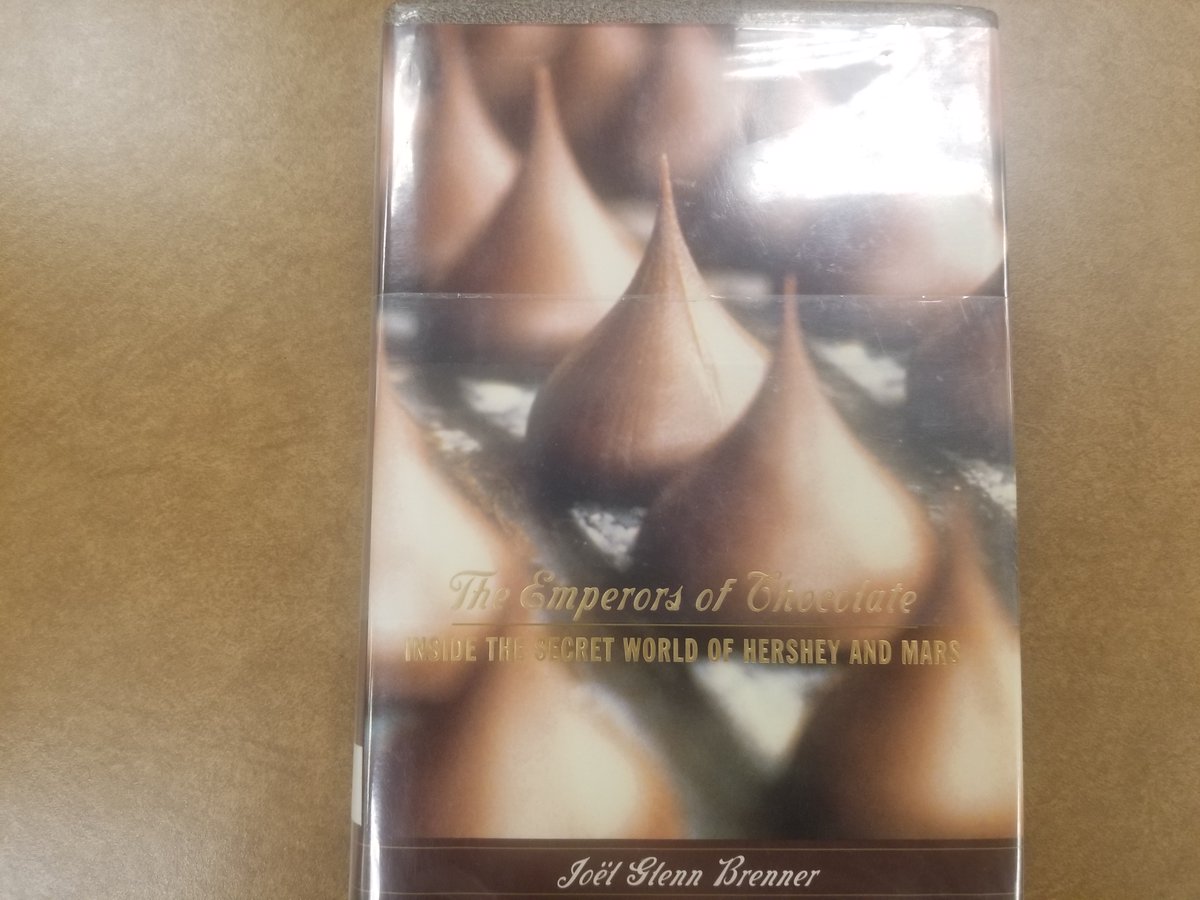 SUNY_OrangeLIB's tweet photo. Fun Fact Time! Today is Chocolate Day! Yum! Interested in reading about a favorite dessert? We have books, including this one! #SOlibraries #SOreadthis #academiclibraries (Photo Credit: Library Staff) https://t.co/KLamHeVAZb