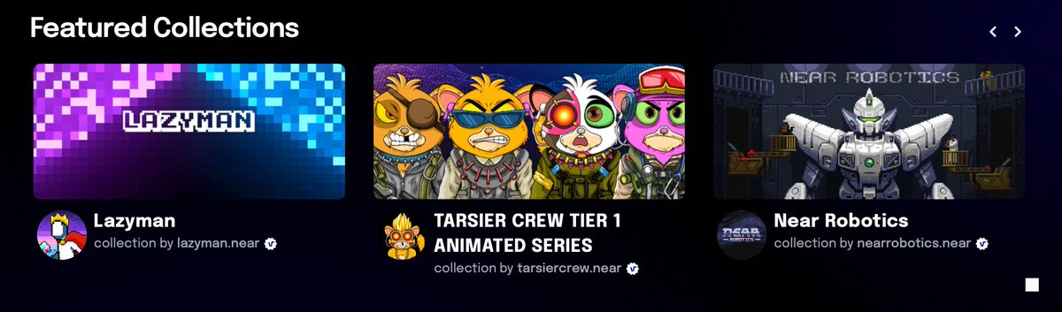 TarsierCrew's tweet photo. Thank you @ParasHQ for featuring Tarsier Crew Tier 1 animated series collection.
https://t.co/h3F219ea50

#TARSIERCREW #parasHQ #NEARProtocol #hypeDAO #NEARnft 
#NFTCommunity  #NFTcollectibles #NFTcollection $NEAR #nftart #nftcollectors   #NFTshill  #NEARcollector #PARASnft https://t.co/Yx7G9nGjcL