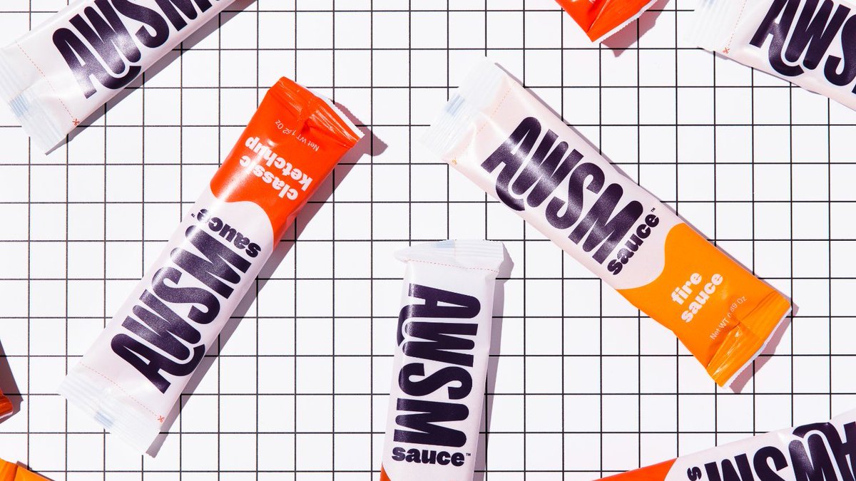 AWSM Sauce’s powdered ketchup invites you to “sauce responsibly” by eliminating water and the plastic bottle. Just mix on your own, and boom, instant fry-dipping magic.

buff.ly/3yPZLPW?