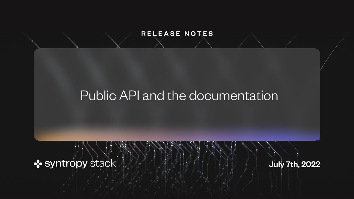New release alert! We are introducing the public API to enable you to work more efficiently and give you the programmatic access to manage your agents and connections between endpoints.

Learn more here: bit.ly/release-220707