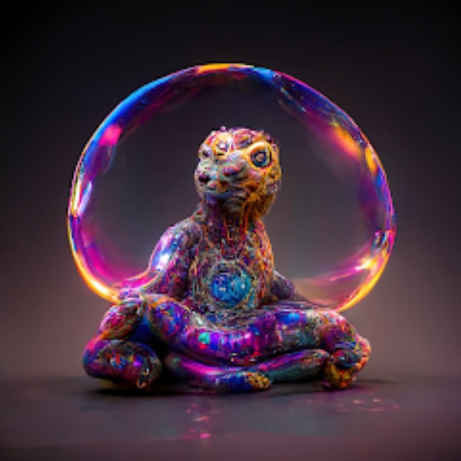 JoshBogardNFTs's tweet photo. I bought this beautiful artwork of @bubble_beasts created by @alexkess 
#bubblebeasts 
#1206 #5078 #1685 #3573 
I'am very happy with it, love this 👌🎨💜💚💙 #nft #opensea https://t.co/MBh6iXNKPK