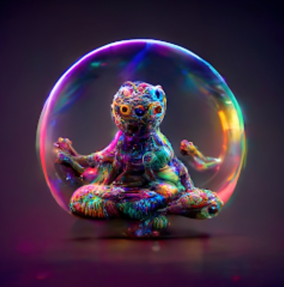 I bought this beautiful artwork of <a href="/bubble_beasts/">Bubble Beasts</a> created by <a href="/alexkess/">alexkess</a> 
#bubblebeasts 
#1206 #5078 #1685 #3573 
I'am very happy with it, love this 👌🎨💜💚💙 #nft #opensea