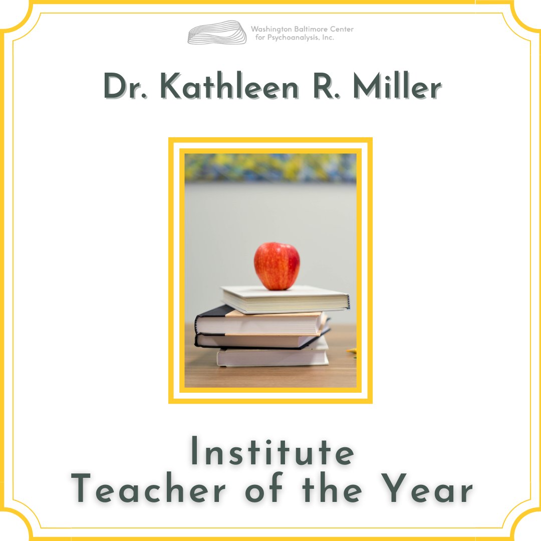 Washington Baltimore Center for Psychoanalysis tweet media