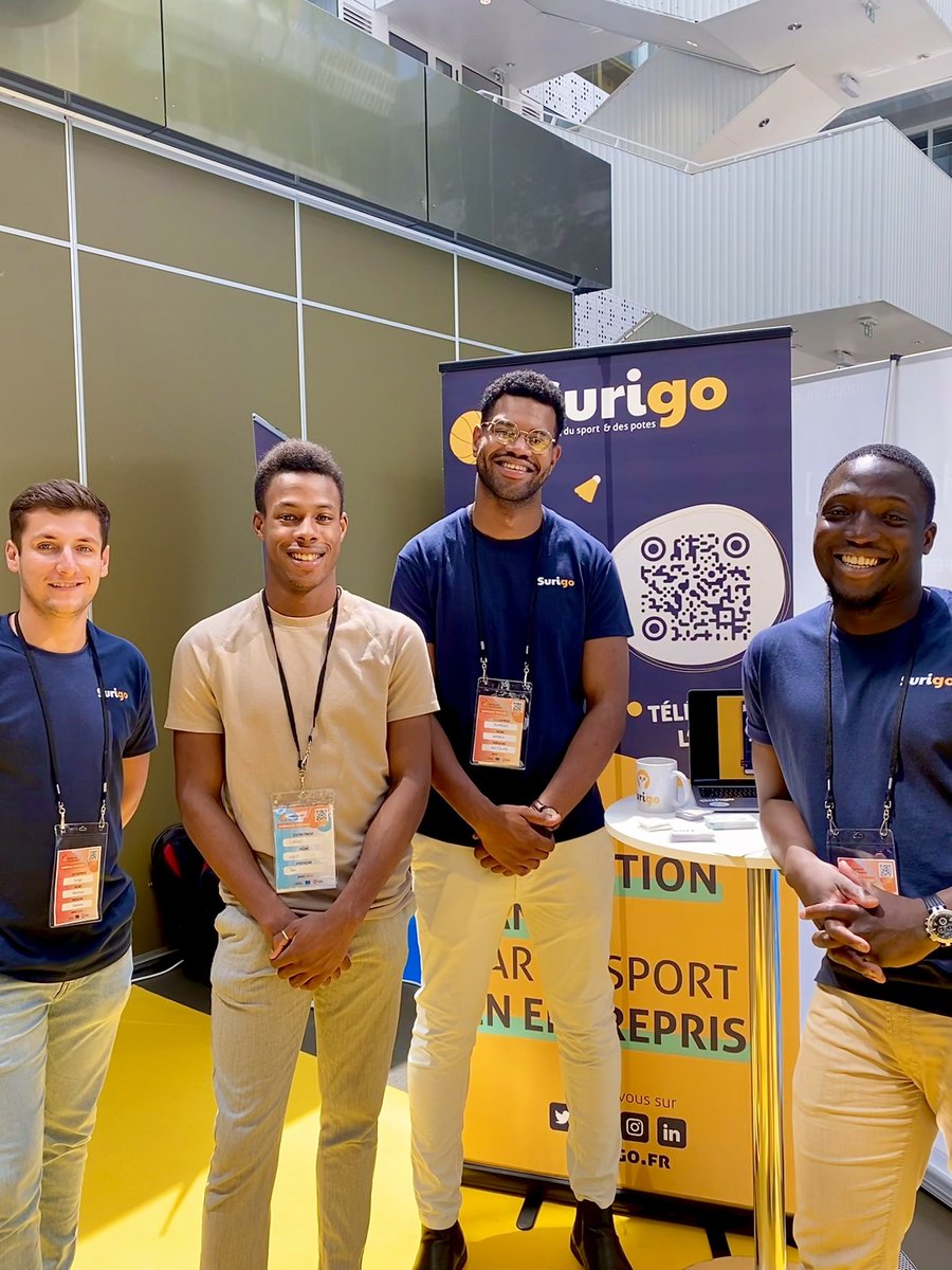 Ce matin c’était Techday pour la Suriteam 🔥🕺🏻                                         #BordeauxTechday #sporttech #startup