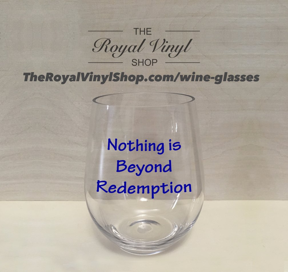 RoyalVinylShop's tweet photo. Customize your own wine glasses @ https://t.co/EiONXYLfOo

🎁 Great gift for any occasion!

#theroyalvinylshop #redemption #myredemption #quote #quotes #dailyquote #wineglass #wineglasses #customwineglasses #wine #wines #winelover #winestagram #winelovers #winewinewine #winetime https://t.co/JDWb263703