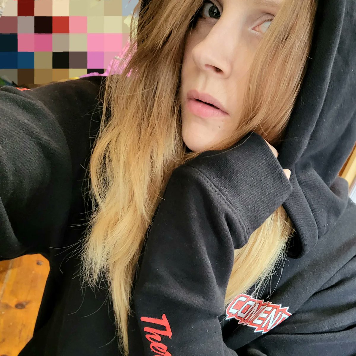 ValentineFair's tweet photo. In love with my @ContendersUSA #EagleFang hoodie! 🥰🥰🥰 Can't wait to see what's coming next for us #CobraKai fans! :D #Contenders #HashbrownSendItToTheInternet #TeamJohnnyLawrence 😎💪 https://t.co/udnJOmMDGy