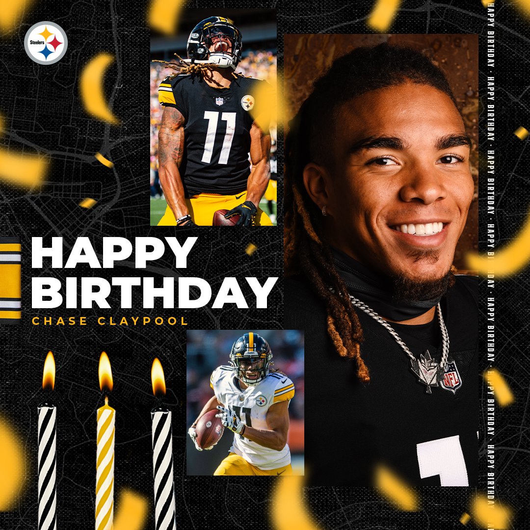 Pittsburgh Steelers on Twitter "HBD ChaseClaypool! https//t.co