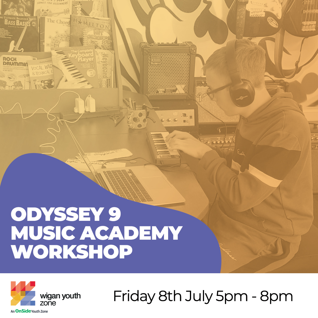 📣🎵 Calling all Music Makers! 🎵📣

We are hosting an Odyssey 9 Music Academy Workshop this Friday!

Odyssey 9 Music Academy is a creative &amp; social enterprise that educates &amp; encourages young people to release their potential in pursuing jobs in the creative industry.