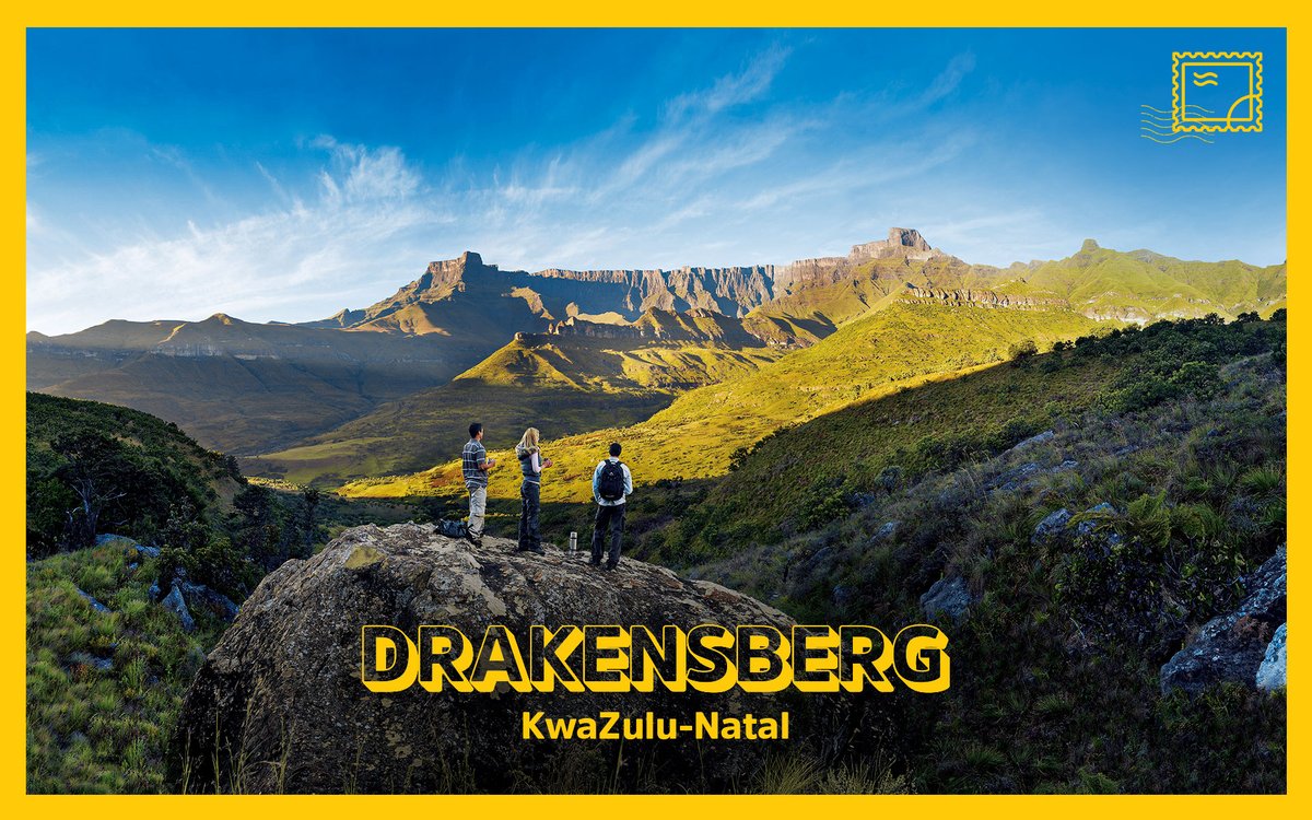 VisitSA_India's tweet photo. The Drakensberg Mountains offer uninterrupted marvellous views! Pick your hiking crew and conquer the slopes of the mountain.
#MeetSouthAfrica #SouthAfricaTravel #ExploreSouthAfrica #DiscoverSouthAfrica #ShareSouthAfrica #VisitSASoon #adventure #hiking #nature #mountains https://t.co/6vMPGV5Do7