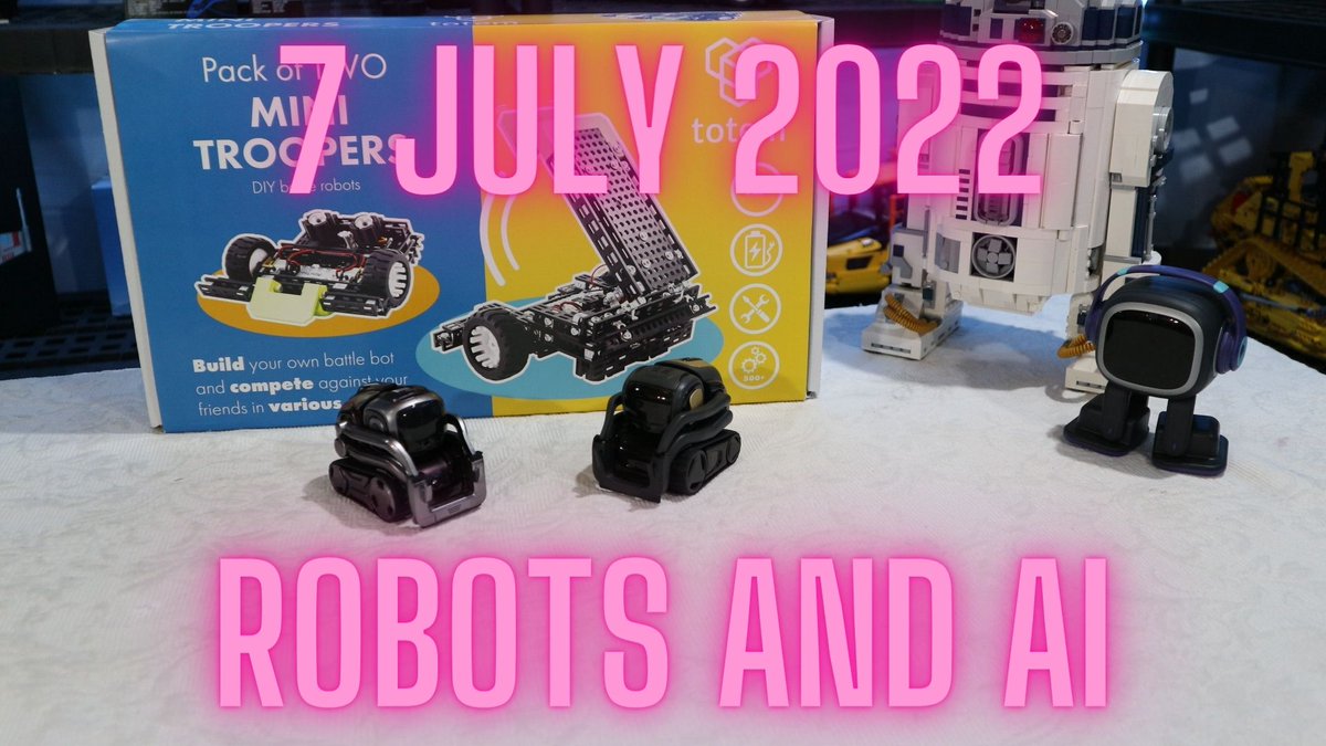 d14studios's tweet photo. Where are Vector 2.0 and Cozmo 2.0???  Watch my update video on my https://t.co/ATi0bbsSxv channel; https://t.co/AJ3ofA8xA9 #cozmo
#vector #vector2 #cozmo2 #robots #ai #superdantech https://t.co/BnjHTwQ0mR