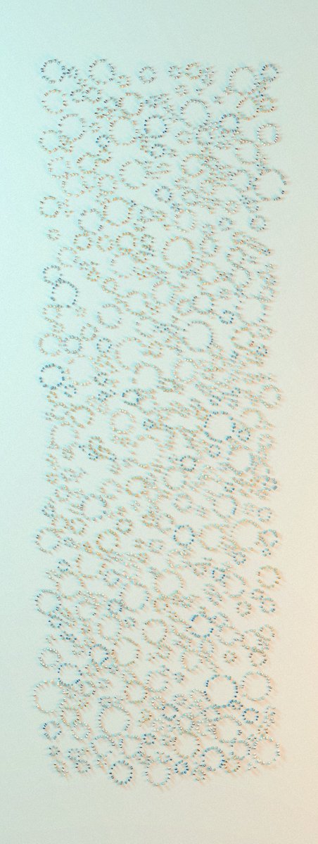 ULuIQ12's tweet photo. Back to prototyping!
This is not at all what I was set out to code when I started earlier :
#generativeart #madewithcode #creativecoding #potatopacking #webgl #threejs #fxhash #tezosart https://t.co/HB5mE8Bmmf