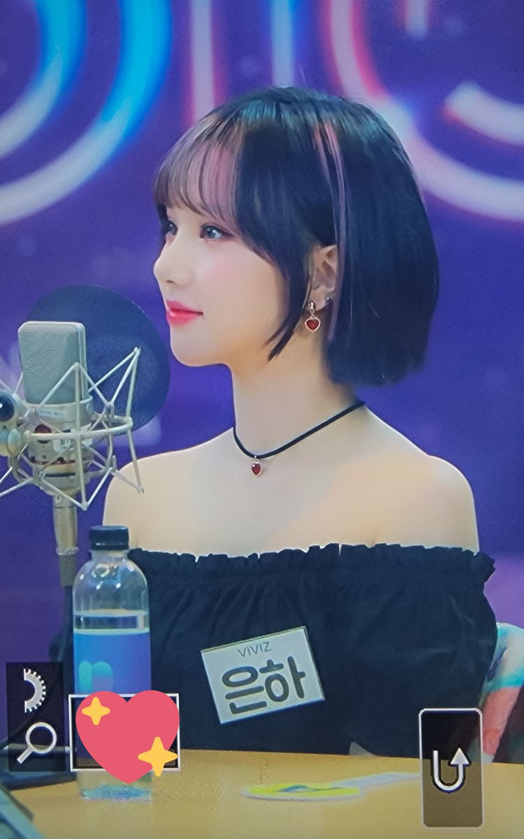 lovable_cream's tweet photo. 220707 💜🖤💙 #은하 #EUNHA #비비지 #VIVIZ https://t.co/nJLDo9nRKZ