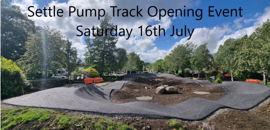 TownSettle's tweet photo. SETTLE PUMP TRACK OPENING EVENT - Saturday 16th July 11am-2pm.  * Competitions, * Giveaways, *Pro Rider Displays &amp; *Refreshments https://t.co/iTCP6MCUEC