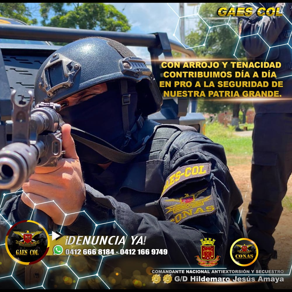 #7Jul 📌Con arrojo y tenacidad contribuimos día a día en pro a la seguridad de nuestra patria grande🇻🇪 #GaesYaracuy #CONAS #VenezuelaDePaz #PueblosDePaz
.<a href="/GnbGaranteDePaz/">Guardia Nacional Bolivariana</a>
.@GNBCmdtGral