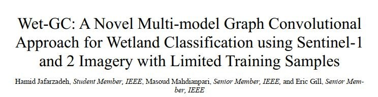 beeilab's tweet photo. 📢NEW PAPER! Check out our latest paper, #Wet_GC, which has been published in the #IEEE Journal of Selected Topics in Applied Earth Observations and Remote Sensing (#JSTARS). 
The paper is available in #OpenAccess through #IEEEXplore:
Link: https://t.co/LC9np9ZGMO https://t.co/TtOrmhA8le