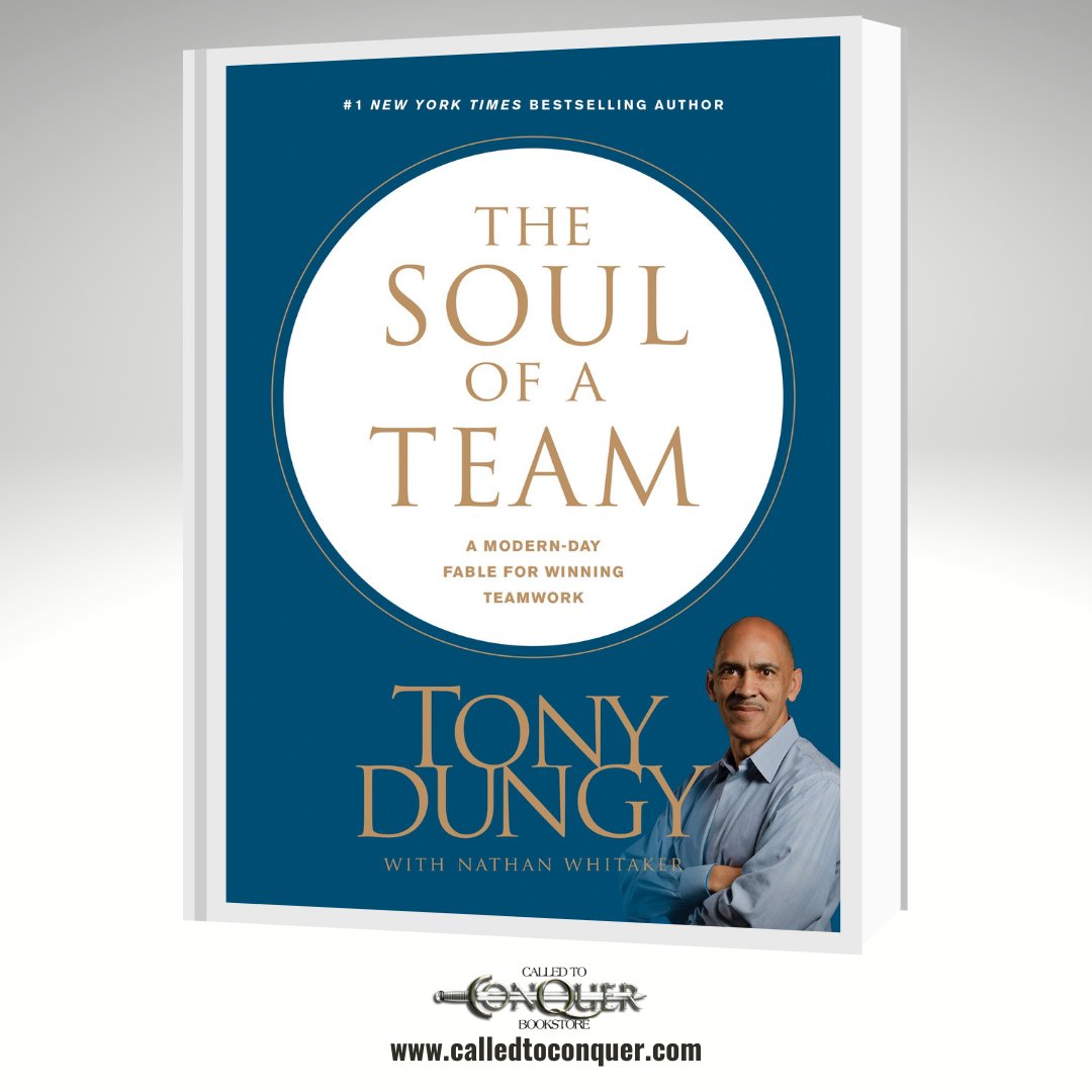 calledtoconquer's tweet photo. Super Bowl–winning coach, Tony Dungy's The Soul of a Team not only identifies some of the most common issues that hold a team back but also lays out a game plan for winning teamwork. https://t.co/l6GRNgi0mS #calledtoconquer #reading https://t.co/3GncfHb4w8