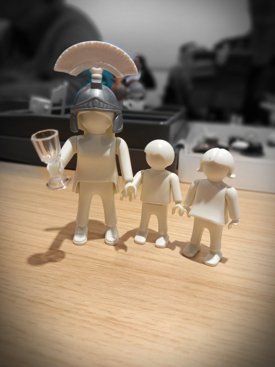 Describe yourself in Playmobil- apparently I'm a gin swilling gladiator mum!  #playlearn202122