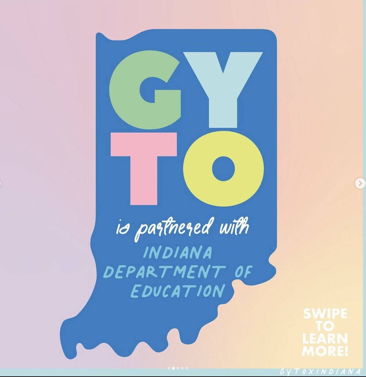 getyourteachon's tweet photo. Have you heard? GYTO has partnered with the State of Indiana to bring you FREE professional development!

Head to https://t.co/hltitWwRui to register for cons, register your school to be one of the 8 focus schools, and to get all of the updates from GYTO specifically for you! https://t.co/eJ6EzEjWr4