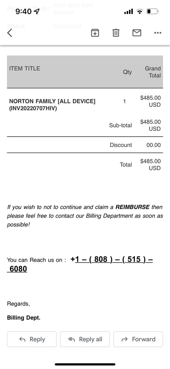 rebcon1102's tweet photo. The absolute irony of using a security software as the background for your scam 😂😂😂 and they didn’t even TRY to make it look legit, WHO IS FALLING FOR THIS????? https://t.co/gk5m4iOAp7