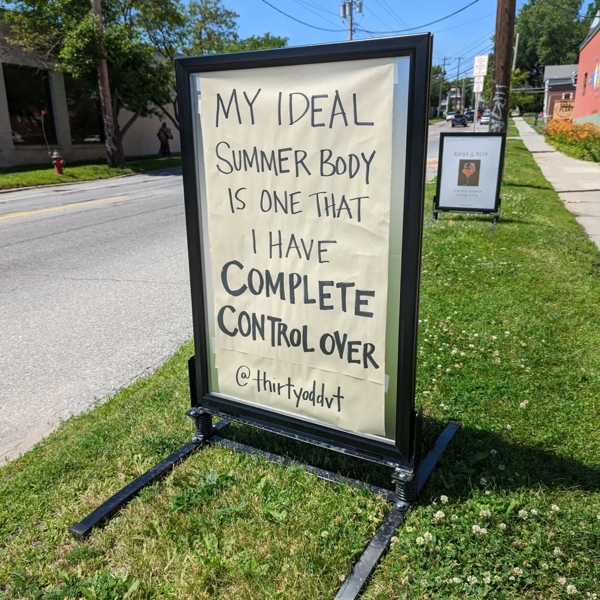 Working towards that summer bod.