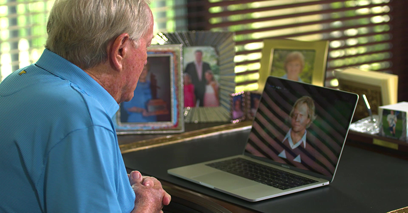 CNBC's tweet photo. Soul Machines launches a Digital Twin to extend Jack Nicklaus’ legacy to the metaverse. (Paid post for @Soulmachines) #ad