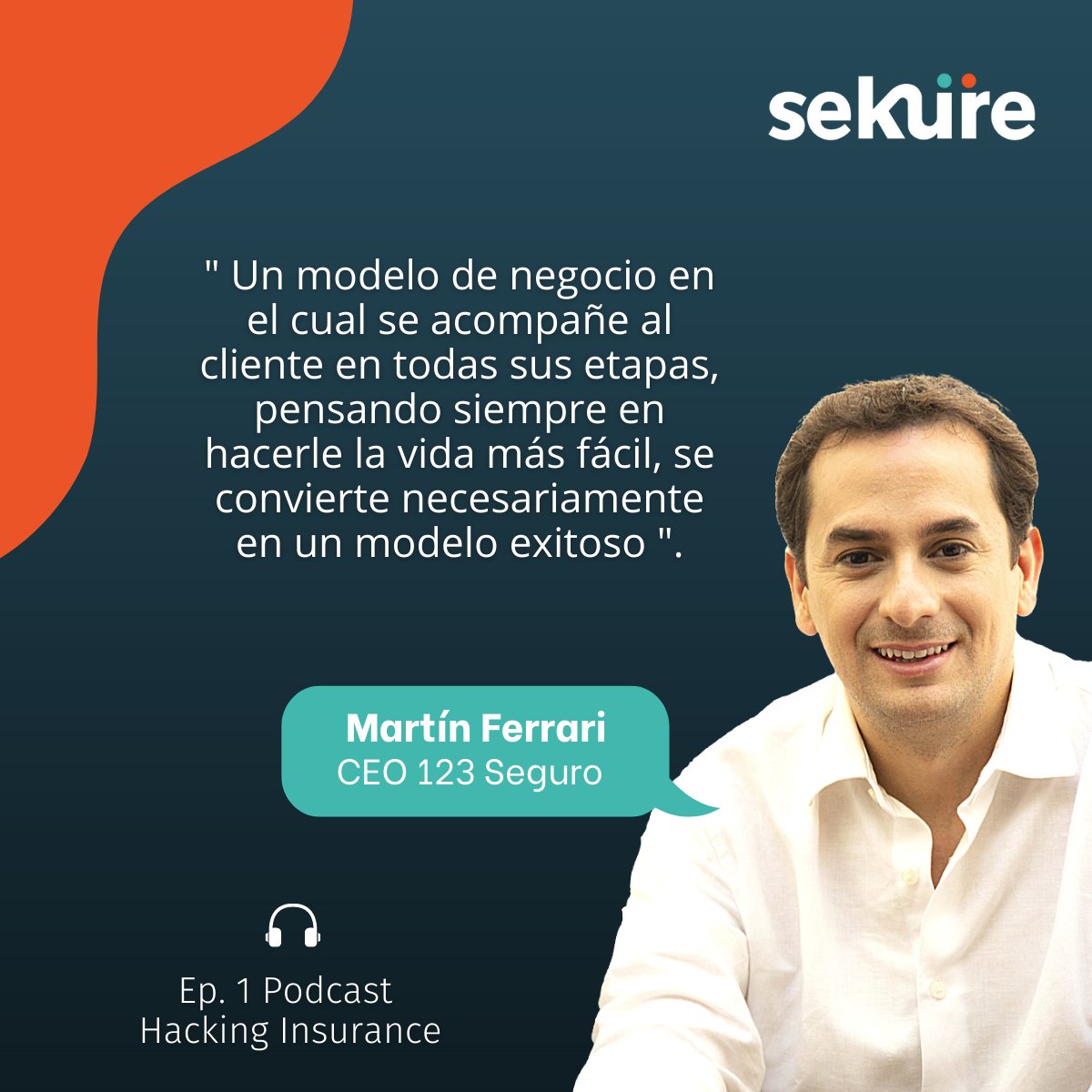 SekureAPI's tweet photo. #TBT #podcast 🎙️ Hoy recordamos uno de los puntos claves que nos comparte @maroferrari CEO de @123Seguro, en uno de los episodios de #HackingInsurance. 🎧Escucha el episodio completo aquí https://t.co/940VsYam8T
#insurance #insurtech #seguros #spotifypodcasts #Entrepreneurship https://t.co/VxxyqzFfDk