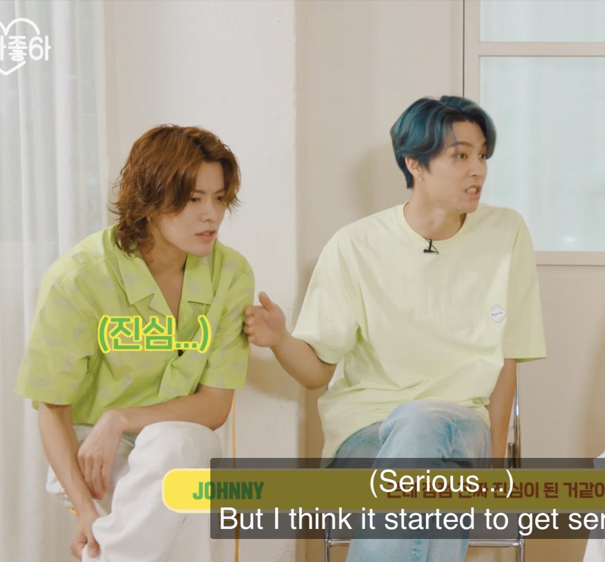 yumarkpics's tweet photo. and yuta��s face when johnny said he thought yuta wasn’t being serious about loving mark from the start 💔 https://t.co/les2zAj3SR