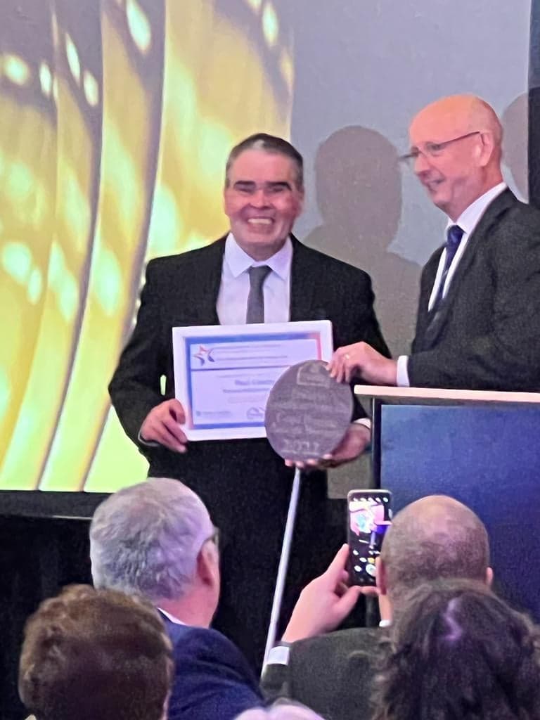 Huge congratulations to Paul Clasby for winning the Tenant of the Year award at the #TPASCymruAwards, very well deserved!👏 We are very proud and really appreciate all of the hard work you do on behalf of the tenants and supporting us!
Llongyfarchiadau enfawr Paul! 🥳