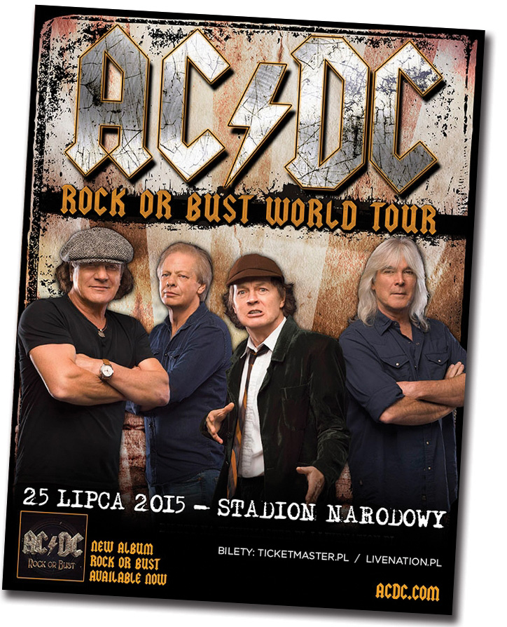 AC/DC on Twitter: "OTD 2015 - End the first leg of the “Rock Or Bust” European tour at Stadion in Warsaw, Poland. https://t.co/vauVxZDNd6" / Twitter