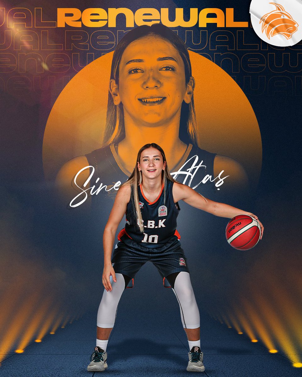 CBKMersin's tweet photo. 🟧 Geçtiğimiz sezon formamızı giyen Sinem Ataş bu sezon da bizimle! 🟦

#ThisIsCBK #BuSeneŞampiyonsun #ÇBKMersin https://t.co/eL9bypfMQX