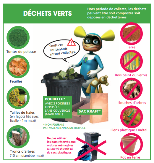 Valmetropole's tweet photo. #Rappel des bonnes pratiques pour la collecte des déchets verts 🍃🌿
👉Collectés tous les 15 jours, pour cette année durant la période du 04/04 au 11/11/22.
⚠️ Rattrapage du jour férié 14/07 📅 > le vendredi 15/07 pour : Onnaing, Quiévrechain, Rombies-et-Marchipont, Sebourg, Vicq https://t.co/pRA9vRuvlc