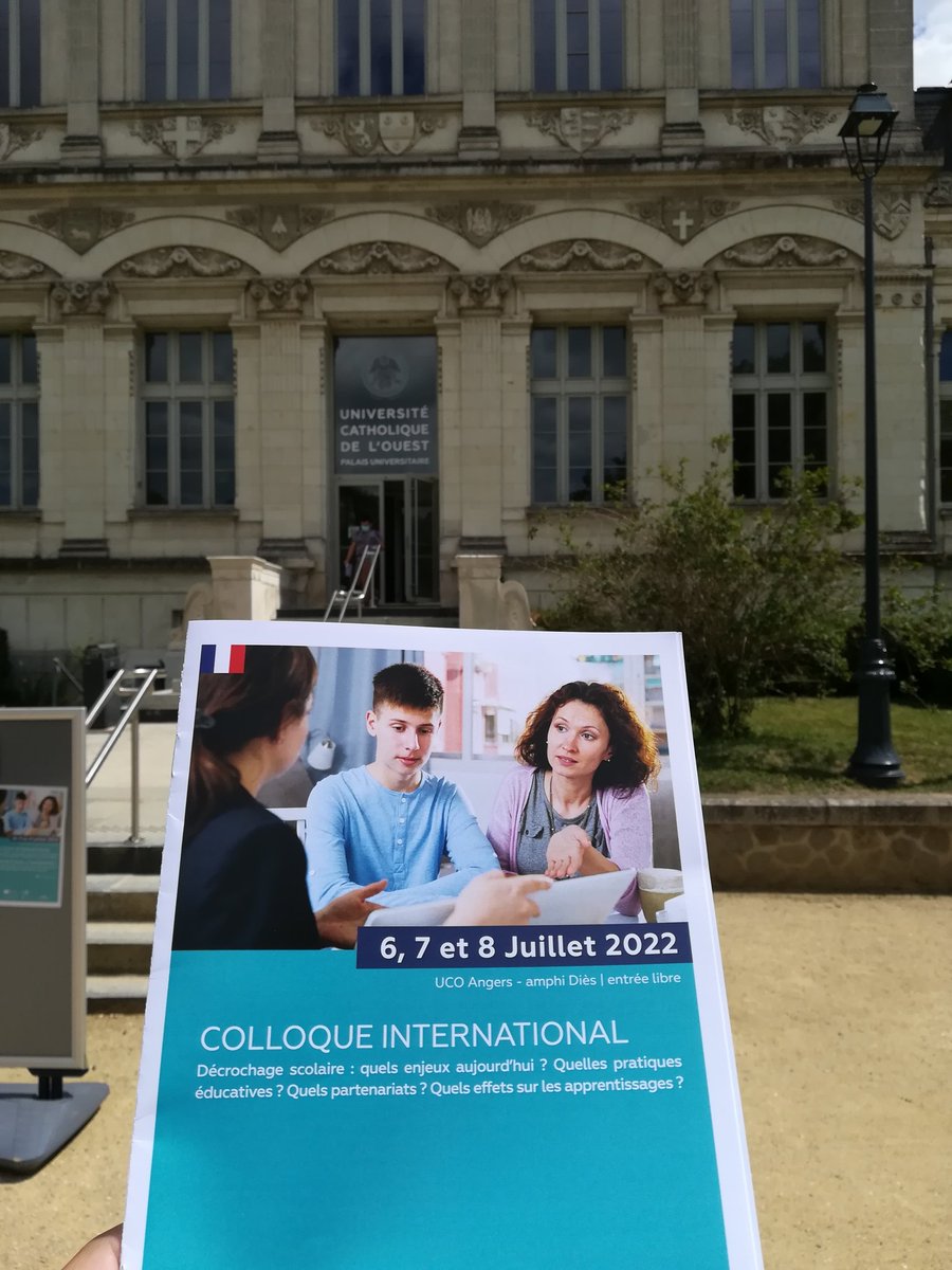 témoigne de son action #mentorat au service des l'épanouissement des jeunes pour agir sur la démobilisation et prévenir du décrochage scolaire. Témoignage d'actions en Suède et au Danemark : inspirant! Merci <a href="/UnivCathoOuest/">UCO</a> de l'invitation.
<a href="/AfevFrance/">Afev</a> <a href="/e_mangado/">EuniceMangadoLunetta</a>