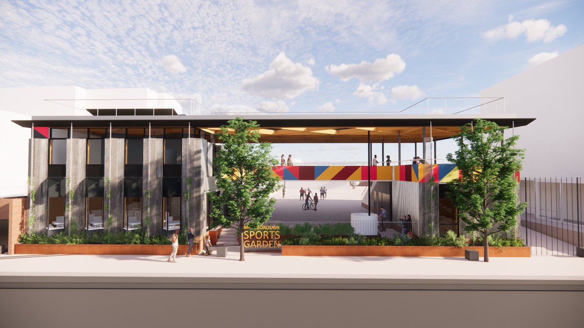 BOSTSE1's tweet photo. We won a Pineapple! Well, our plans for Marlborough Sports Garden have – these awards celebrate the very best in placemaking so we’re thrilled @CullinanStudio's design for a new building at Marlborough won in the Future Place category. @festivalofplace 
1/3 https://t.co/Nv2lurBTPF