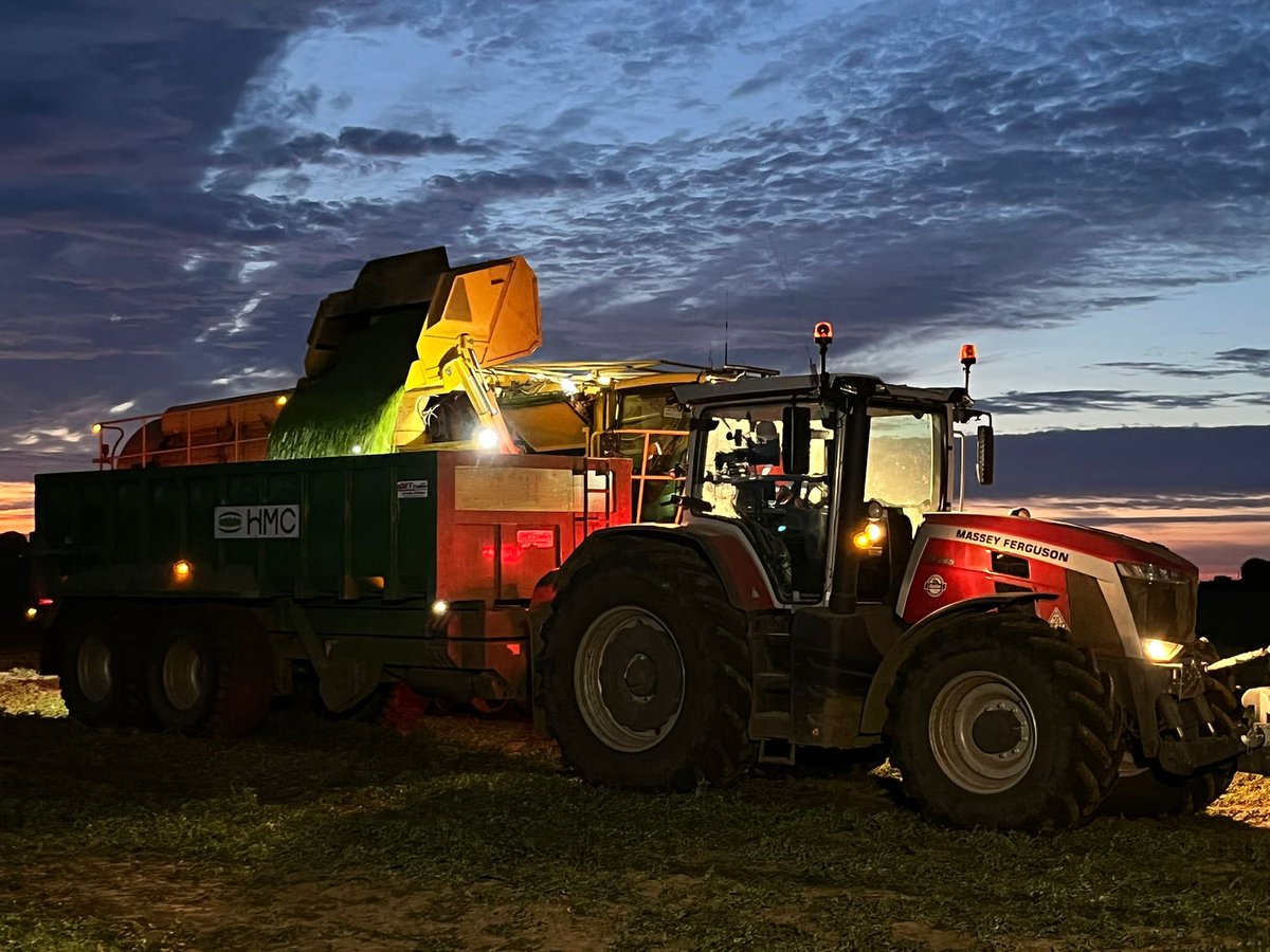 #GreatBritishPeaWeek Our night shift supervisor <a href="/LitteEweFarm/">Janine Newland @Little Ewe Farm</a> took these awesome pics of our team in action harvesting peas field to frozen in 150 minutes. <a href="/YesPeas/">Yes Peas!</a> #ukfarming #harvest2022