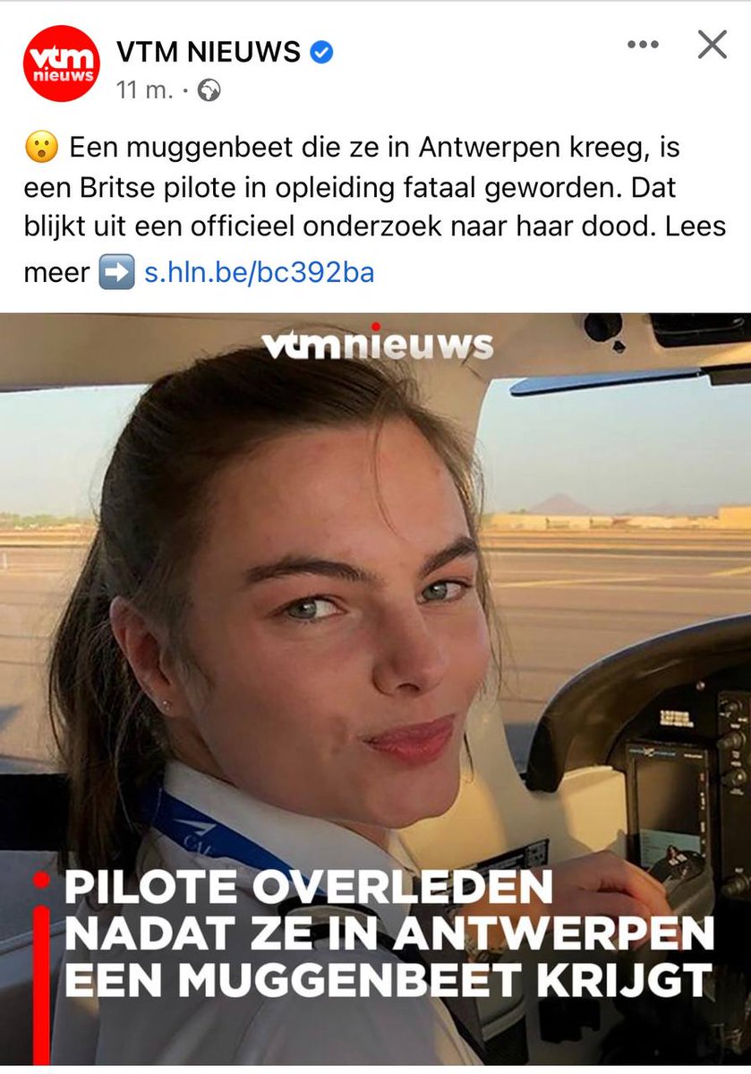 Een "muggenbeet", jaja. Benieuwd hoe creatief de media gaat worden in het spinnen van massale sterfte door vaccinatie - het wordt een interessant najaar.