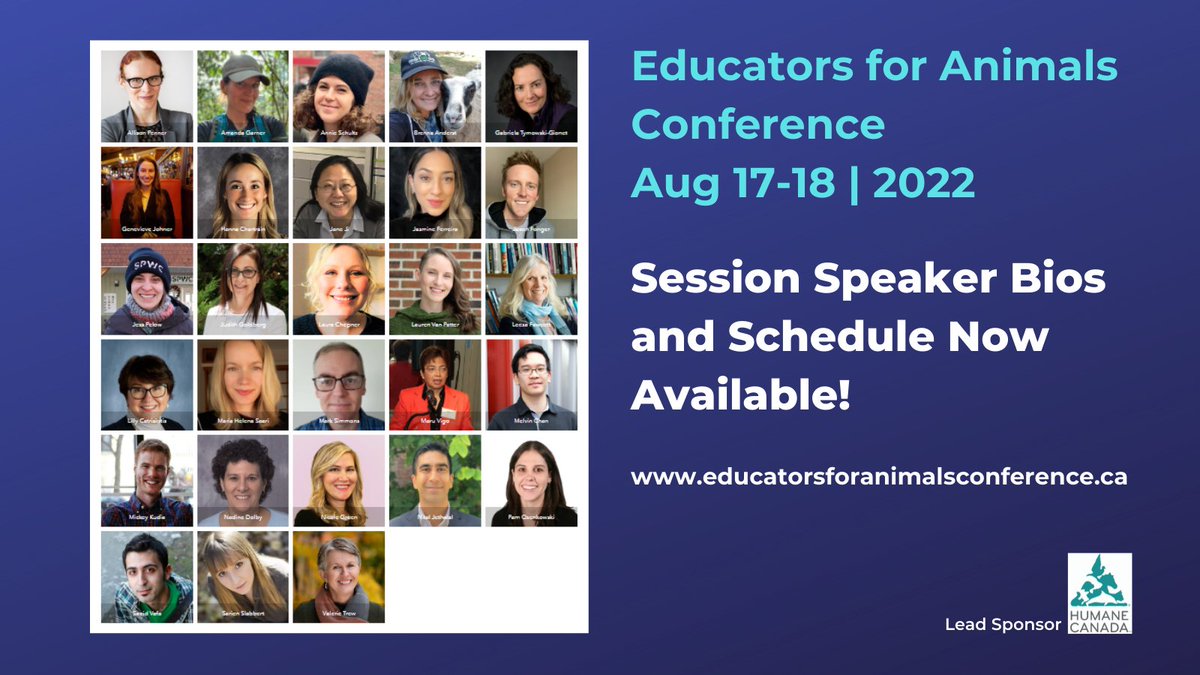 Educators For Animals Conference tweet media