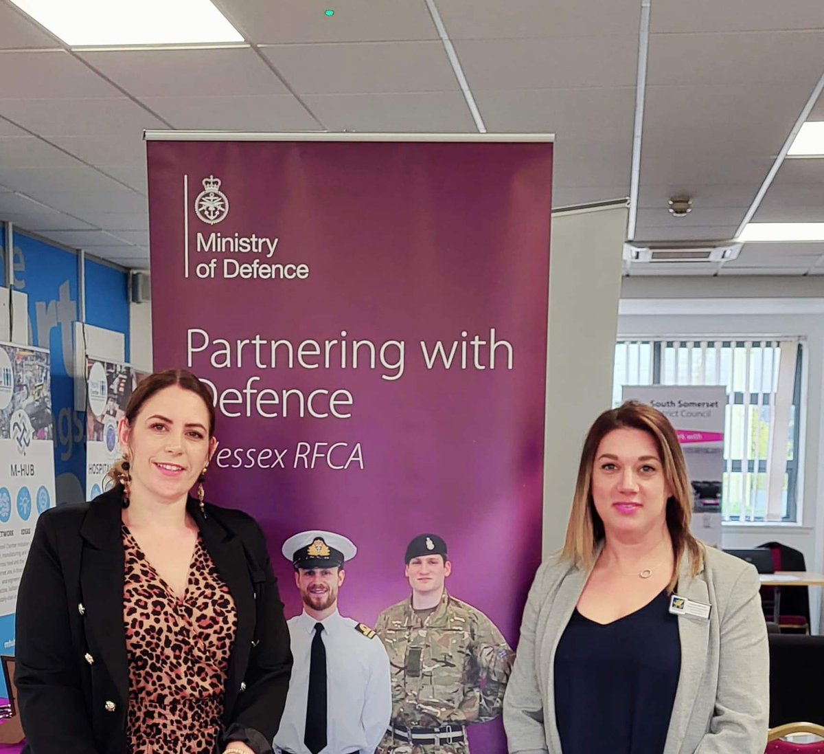 WRFCA's tweet photo. Over the next couple of days our Engagement team will be at #Yeovil Business Show to speak to local employers about how they can support members of the Armed Forces community. Why not pop in and speak to them?
@YeovilChamber
#PartneringWithDefence #ArmedForcesCovenant https://t.co/bT3XBzNAId