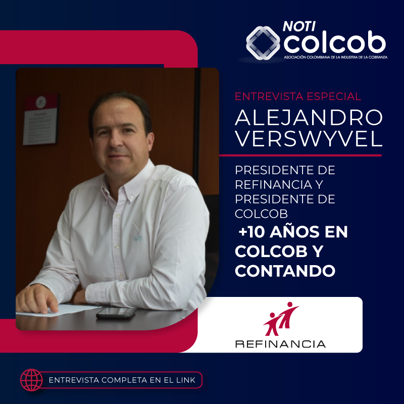 Colcob_Colombia's tweet photo. 📰#Noticolcob conversó con Alejandro Verswyvel Presidente #Refinancia y #Colcob, sobre los más de 10 años en la asociación en pro de dignificar la industria y promover un sector en crecimiento y evolución✅

Léala completa aquí👉 https://t.co/8XuUTQE0wg

#AsociadosColcob #Crédito https://t.co/9nQFwaXh6E