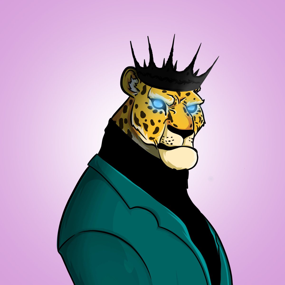leokings_nft's tweet photo. You know this guy already 😉 King Bladen. One of the mightiest generations #NFT for Leo Runner 🐆

#LeoKings #NFTGame https://t.co/cjiwP6R7rR