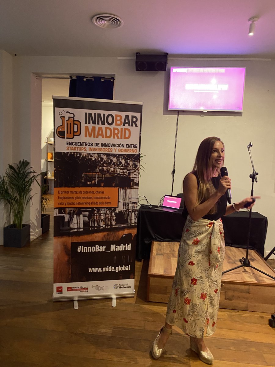 iLABMadrid's tweet photo. Este martes, nuestras startups #AVM y #SimSkills participaron en el 1er #InnoBar_Madrid, un encuentro del ecosistema madrileño de innovación, con mucho networking al lado de la barra🍻
Gracias a @mide_global y @madrimasd por contar con nuestros alojados
#innovation #networking https://t.co/Lmgu950Oxm