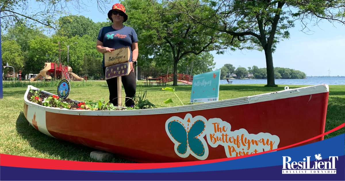 Did you hear that Loyalist Township has partnered with the Bath Gardening Club to install a pollinator Garden?

This is part of the Butterflyway Project led by the @DavidSuzukiFDN to create habitats to maintain pollinating species. ow.ly/kSbL50JIulP