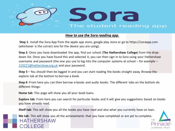 Hath_Library's tweet photo. The Sora app has a lot benefits to help you discover some new books online. Have you downloaded it yet? https://t.co/qfAXVIuGBq