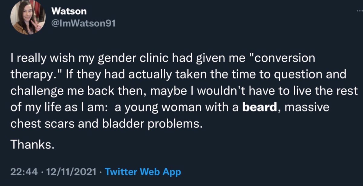 coccinellanovem's tweet photo. @PennyMordaunt You’ve previously pledged your allegiance to an ideology which makes it difficult to have honest conversations about “gender medicine“.

How do you intend to support people who have medically Detransitioned like Sinead &amp; Ritchie if you are PM?

#DetransAwareness https://t.co/nNhYmzeqbm