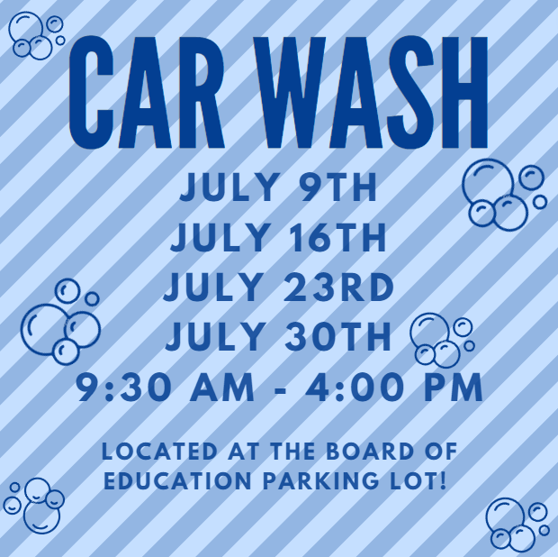 CSFTweets's tweet photo. Beginning THIS Saturday, we will be hosting car washes! They will be held in the Board of Education parking lot (across the street from BHS). 🚗🧽

All proceeds will go toward our beneficiary, Chase. https://t.co/zUMiUwM9IO