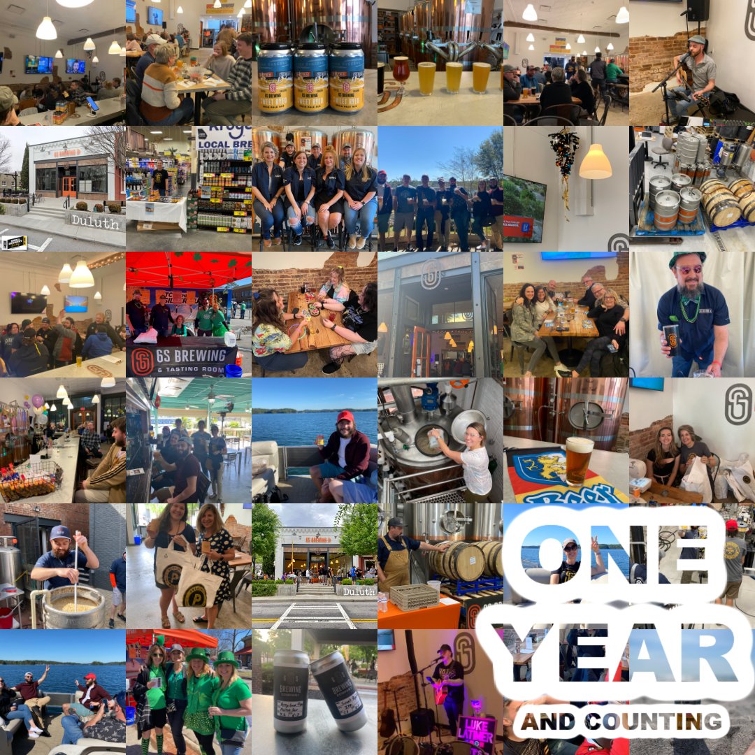 6sBeer's tweet photo. It has been a great first year and we are thankful to each and every person who helped get us here. 

You are all invited to help us celebrate ONE YEAR of 6S Brewing Company on July 23rd! 

Expect music, games, and A LOT of beer! 🍺🍺🍺🍺
#oneyearandcounting https://t.co/fa9qHJhjGv