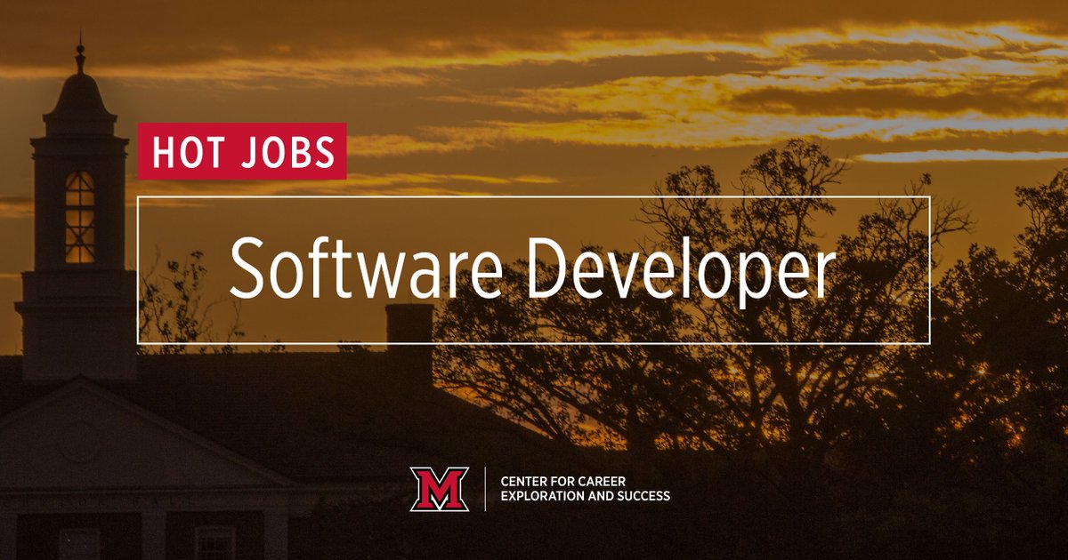 Hot Job: Entry-Level Software Developer with Catalyte



Develop both technical and interpersonal skills critical for real-world success under tutelage of experienced software developers.

More info in Handshake: miamioh.joinhandshake.com/jobs/6584506/s…

#connect #HireMiamiOH