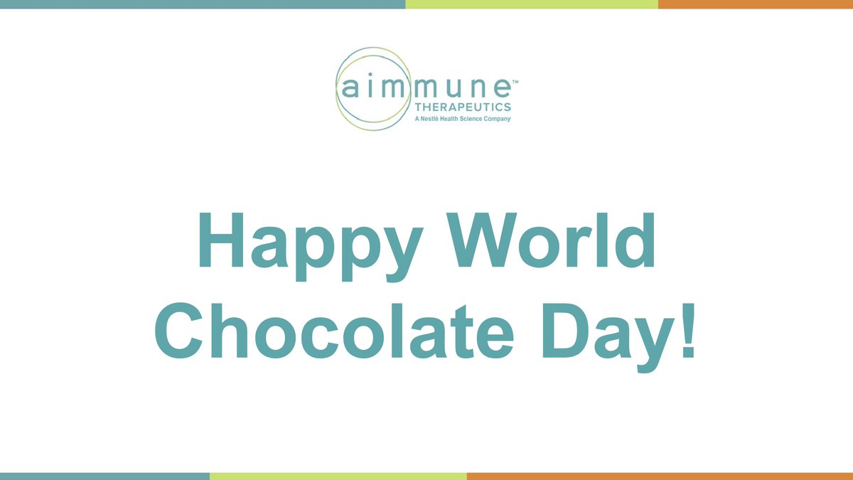 Today marks World Chocolate Day, a day when everyone with a sweet tooth can enjoy their favorite treat - guilt-free! But remember to plan ahead if you know someone who’s at risk from food allergies and consider a few allergen-free snacks. Make the day sweet, not stressful!