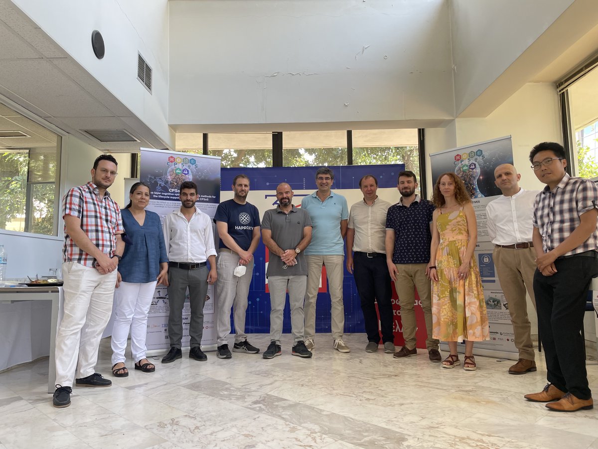 CPSoSAWARE's tweet photo. The 8th CPSoSaware Plenary Meeting took place on the 28th and 29th of June, in a hybrid form, physically hosted in the offices of project coordinator ISI-ATHENA in Athens, Greece. Upcoming trials and pilot demonstrations discussed in detail. Learn more at https://t.co/S850eT6vDv https://t.co/ofedZ2ccGG