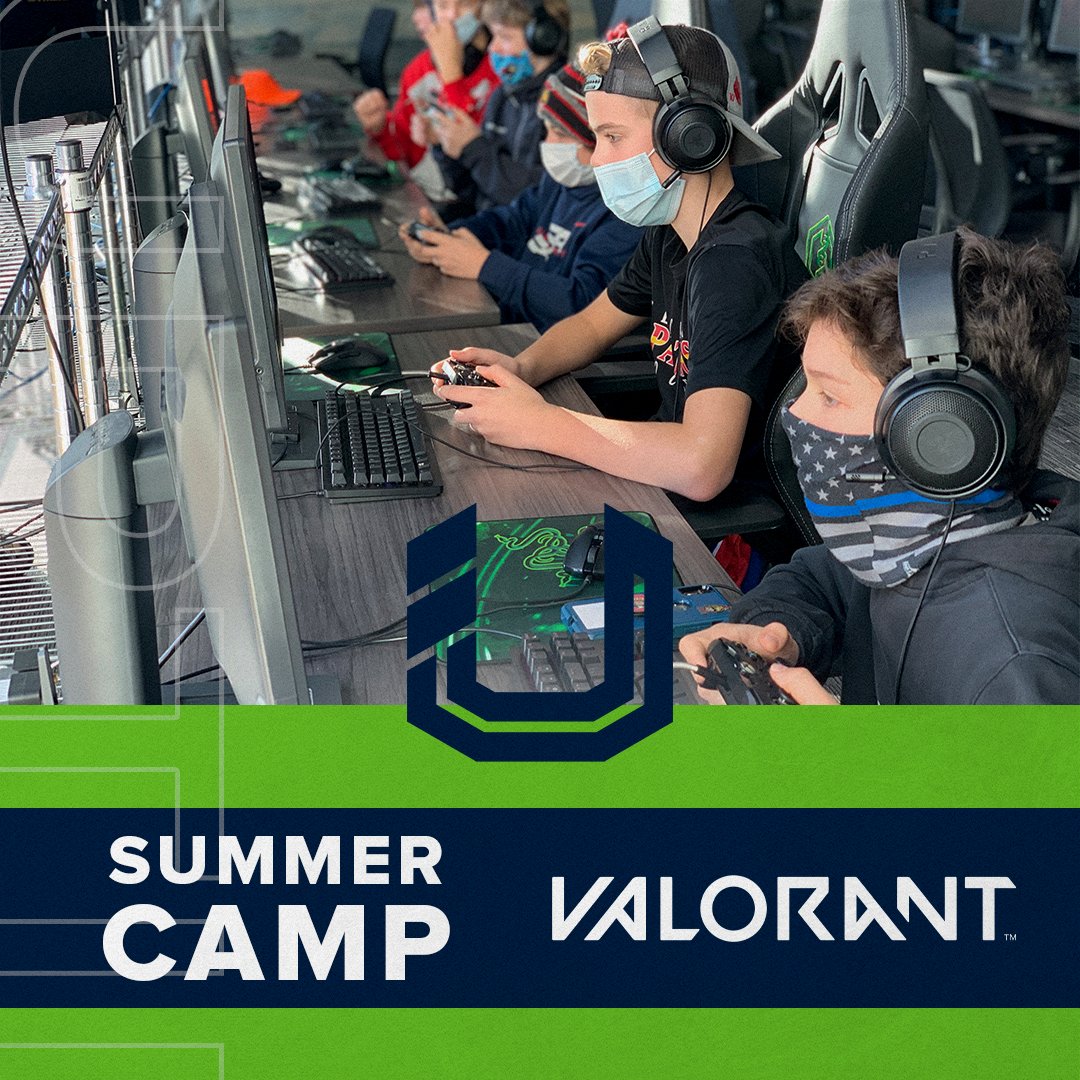 Want to improve on your VALORANT game? Uptime Academy’s five day camp will take you through the process of making yourself a better player! Starting with aim focused training and individual skill development early in the week, and ending with teamwork plays! Link in Bio!